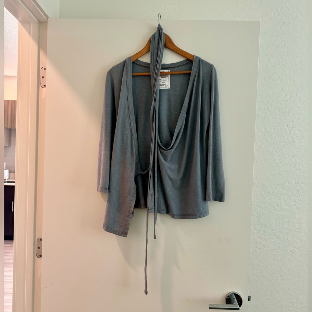 Bohemian Folk Clothing- The Long Sleeve Wrap Top